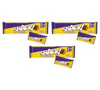 Snack Shortcake Chocolate Biscuits, Milk Chocolate Covered, Vegetarian, 5x20g Multipack,Pack Of 3