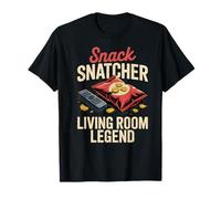 Snack Snatcher Living Room Legend for Snack Lovers T-Shirt