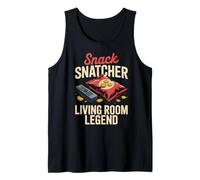 Snack Snatcher Living Room Legend for Snack Lovers Tank Top