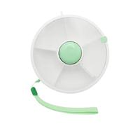 Snack Spinner for Toddler,Rotating Snack Organizer for Kids | Spill-Proof Serving Tray Storage Organizer for Fruit Children Baby Car Rides Travel Airplane Picnic Nuts