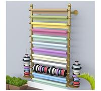 Snack Storage Rack Retail Display Rack Snack Shelf Organizer Supermarket Display Rack，Ribbon Display Rack - Wall Mounted Multi-Purpose Organizer for Retail Storage and Home Use