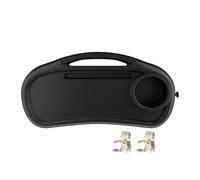 Snack Tray, Stroller Attachment, 14.96x7.87in Cup Holder, Removable Design, Portable Build, Reusable Accessory for Pushchair, Pram, Baby, Home Use, Travel, Outdoor Walking