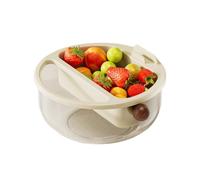 Snack Tray with Removable Compartments and Handles for Camping, Picnic, Outdoor Cooking, Meal Prep and Home