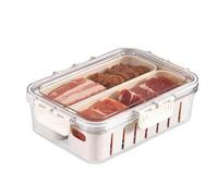 Snackle Box Container,Portable Vegetarian Charcuterie Container | Portable Snack Boards - Suitable for Camping, Travel, Office, School, Gatherings, Refrigerator, Stock Cabinet, Meal Prepared