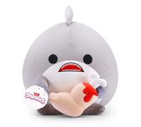 Snackles 14-inch Non-Licensed Series 1 Plush (FINN) by ZURU, Soft Doll and Cuddly Pillow Toy with Snack Accessory