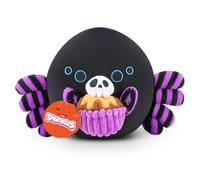 Snackles 8-inch Halloween Series 1 Plush (SHADOW) by ZURU, Soft Doll and Cuddly Pillow Toy with Snack Accessory