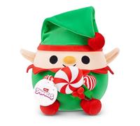 Snackles Christmas Series 2 8-inch Plush (JINGLE) by ZURU, Plush with Snack Accessory