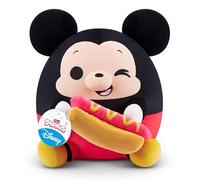 Snackles Disney 14-inch Plush Mickey&Hot Dog (MICKEY) by ZURU, Plush with Snack Accessory