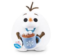 Snackles Disney 14-inch Plush Olaf&hot chocolate (OLAF) by ZURU, Plush with Snack Accessory