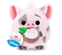 Snackles Disney 8-Inch Plush Toy (Pua & Coconut) by ZURU - Ultra-Soft Stuffed Animal with Snack Accessory, Collectible Cuddly Plush for Kids, Tweens, Teens & Disney Fans