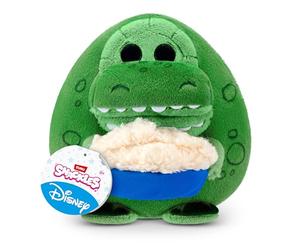 Snackles Disney Pixar Toy Story Rex & Popcorn 8" Plush by ZURU - Dinosaur Ultra-Soft Collectible Plush Toy with Snack Accessory, Gift for Kids, Tweens & Disney Fans
