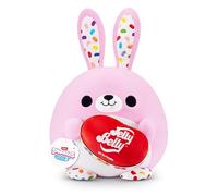 Snackles Easter Bunny 35 cm Series 2 (Jelly Belly) by ZURU, Soft Cuddly Rabbit Plush, Easter Gift for Kids