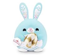 Snackles Farm animals, Bunny, 35 cm Cuddly Squishy Comfort Plush with License Snack Brand Accessory, Farm animals theme (Bunny, Cookie)
