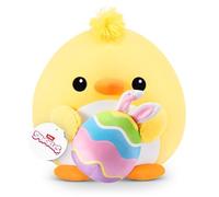 Snackles Farm animals, Chicken, 35 cm by ZURU Cuddly Squishy Comfort Plush with License Snack Brand Accessory, Farm animals theme (Chicken, Egg)
