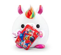 Snackles (Froot Loops) Unicorn Super Sized 14 inch Plush by ZURU, Ultra Soft Plush, collectible Plush with Real Licensed Brands, Stuffed Animal