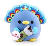 Snackles Levi the Peacock 20cm Soft Toy by ZURU