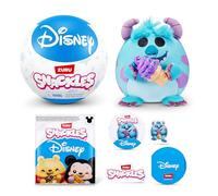 Snackles Licensed Character Disney 5-inch Plush by ZURU, Plush with Snack Accessory, Random