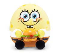 Snackles Licensed Character SpongeBob Squarepants 5-inch Plush by ZURU Plush with Snack Accessory