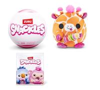 Snackles Non-Licensed Series 1, 5-inch Plush by ZURU, Plush with Snack Accessory, Random