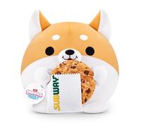 Snackles Series 2 8-inch Snackle by ZURU Cuddly Squishy Comfort 8-inch Plush with Licensed Snack Brand Accessory (Corgi&Subway Cookie)