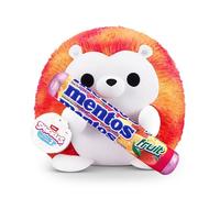Snackles, Series 2, Hedgehog (Mentos, Fruit), Plush Toy, Cuddly Squishy Comfort Plush with License Snack Brand Accessory, Medium (35 cm), Brown Box, (Hedgehog)