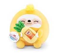 Snackles, Series 2, Sloth (Dole, Pineapple), Plush Toy, Small (20 cm), Brown Box, (Sloth)