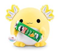 Snackles Series 2 Wave 2, Snack Swap, Axolotl, 35 cm Cuddly Squishy Comfort Plush with License Snack Brand Accessory (Axolotl, Pringles Sour Cream and Onion)