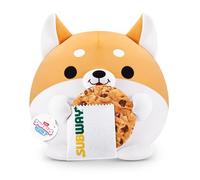 Snackles Series 2 Wave 2, Snack Swap, Corgi, 50 cm by ZURU Cuddly Squishy Comfort Plush with License Snack Brand Accessory (Corgi, Subway Cookie)