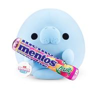 Snackles Series 2 Wave 2, Snack Swap, Sea Cow, Manatee, 20 cm by ZURU Cuddly Squishy Comfort Plush with License Snack Brand Accessory (Sea Cow, Mentos)
