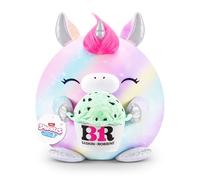 Snackles Series 2 Wave 2, Snack Swap, Unicorn, 35 cm by ZURU Cuddly Squishy Comfort Plush with License Snack Brand Accessory (Unicorn, Baskin-Robbins)