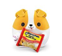 Snackles Series 1 Corgi (Maruchan Ramen), Surprise Medium Plush, Ultra Soft Plush, 28 cm, Collectible Plush with Real Brands (Corgi)