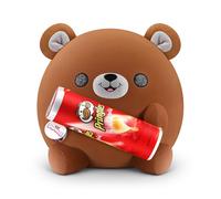 Snackles Super Sized 35 cm, Bear (Pringles), by ZURU Cuddly Squishy Comfort Age 3+ 35 cm Plush with License Snack Brand Accessory (Bear)
