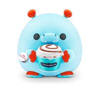 Snackles Super Sized 35 cm, Hippo (Cinnabon), by ZURU Cuddly Squishy Comfort 35 cm Plush with License Snack Brand Accessory (Hippo)