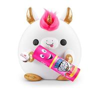 Snackles Super Sized 35 cm, Unicorn (Bazooka), by ZURU Cuddly Squishy Comfort 35 cm Plush with License Snack Brand Accessory (Unicorn)