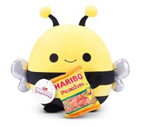 Snackles Valentine's Day Gift Licensed Series 3 14-inch Plush Bee with Haribo (Peaches) (IZZY) by ZURU, Plush with License Snack Brand Accessory