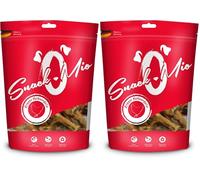 SnackOMio - Premium dog snack - crispy chicken feet, grain-free, 2 pack (1 x 350 g)