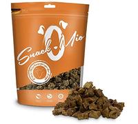 SnackOMio - Premium dog snack - crispy goat meat cubes, grain-free, 1 pack (1 x 125g)