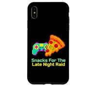 Snacks For The Late Night Raid Gamer Case for iPhone XS Max
