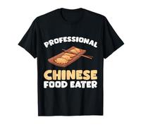 Snacks Lovers Professional Chinese Food Eater Chinese T-Shirt