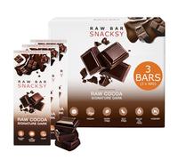 Snacksy Vegan Chocolate - Signature Dark Raw Bars Multipack (3 x 40g Boxes) | Gluten Free, Dairy Free, Refined Sugar Free & Kosher Cacao Snack with Antioxidants | Luxury Boxed Choccy Treat or Gift