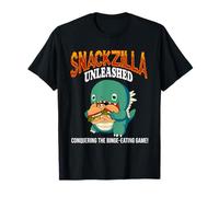 Snackzilla Unleashed Conquering The Binge-eating Game T-Shirt