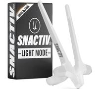 SNACTIV - Light Mode - The Official Snacking Tool of The Future, as seen on Shark Tank!, White, One Size