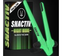 SNACTIV PRO Finger Chopsticks for Gamers - As Seen on Shark Tank! Official Snacking Tool - Enjoy Snacks & Chips Mess-Free - Comfortable & Durable Plastic - Black, Night Mode - Dishwasher Safe