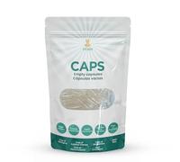 Snadi - 1000 Empty Vegetable Capsules | Size 00 | Transparent | Pharmaceutical Quality | Biodegradable Packaging | Ideal for Vitamins and Supplements | Odorless and Tasteless