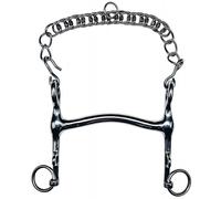 Snaffle bit with bridge for horse Feeling