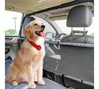 Snagle Paw Guard for Cars - 142.2cm Escape-Proof Barrier for 2nd&3rd Row Seats & Cargo Area, Anti-Scratch Divider With Net Mesh for Truck, SUV & All Vehicles