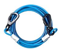 Snagle Paw Tie Out Cable for Dogs, 10FT Dog Leads for Yard, Chew Proof, Heavy Duty for Large Dogs Up to 125lbs, Durable Dog Runner for Yard or Camping
