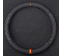 SNAHLPER Car Steering Wheel Cover for Vauxhall Vivaro Life 2019-2024/Vauxhall Vivaro-e Life 2020-2024, Soft Anti-slip Breathable Steering Wheel Protector, Suede Steering Wheel Cover, Universal 38cm