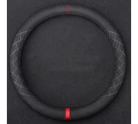 SNAHLPER Car Steering Wheel Cover for Vauxhall Vivaro Life 2019-2024/Vauxhall Vivaro-e Life 2020-2024, Soft Anti-slip Breathable Steering Wheel Protector, Suede Steering Wheel Cover, Universal 38cm