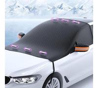 SNAHLPER Car Windscreen Cover for Winter for Nissan Juke 2018-2023, Front Window Windshield Frost Snow Covers Magnetic Car Screen Cover Sun Shade